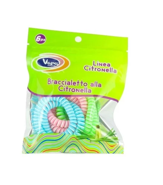 VAPA BRATARI ANTI TANTARI CITRONELLA 6PCS PARFUMATE 
